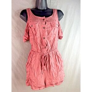 Iris Romper One Piece Cold Shoulder Shirts Women's Size Small NWT‎